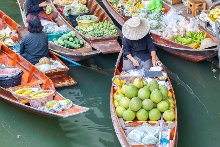 floating market