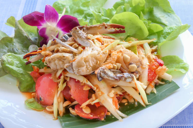 insalata di papaya verde thai