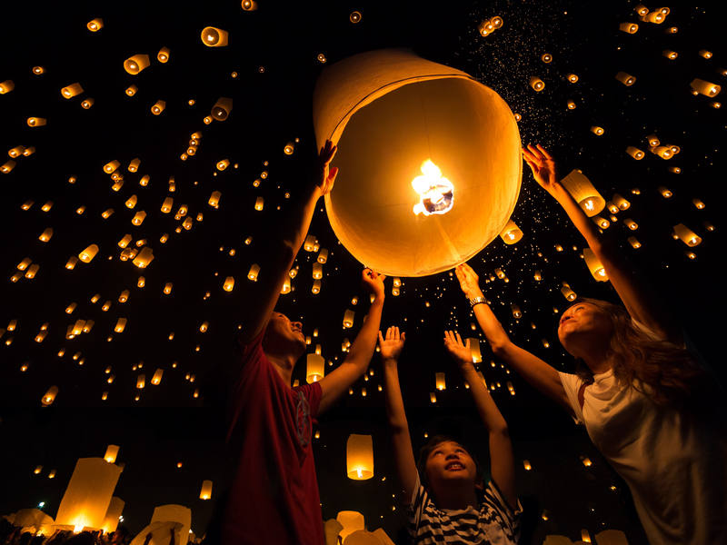 Yi Peng Festival thailandia